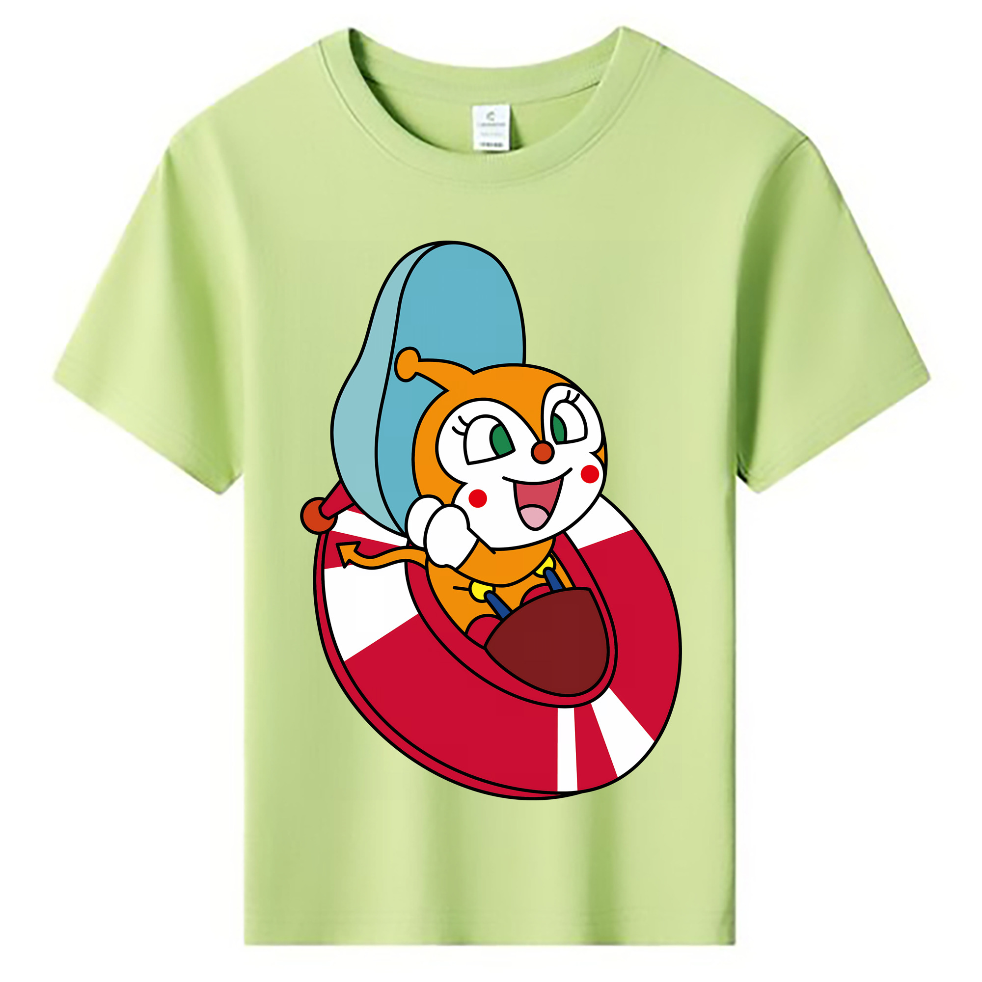 （画像用） アンパンマン Anpanman 綿100％キッズTシャツ（フロントプリント）
